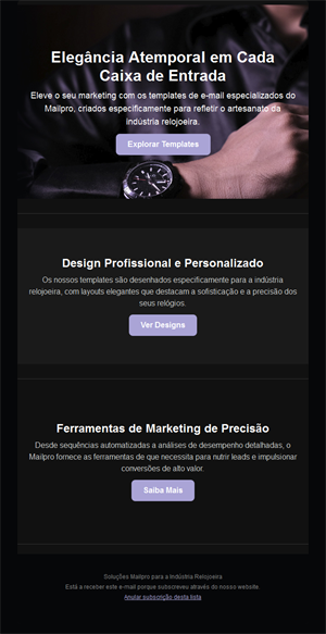 Luxury Watch Collection Templates