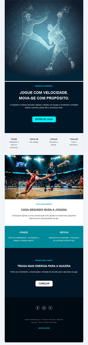 Handball Action