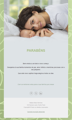 Bundle of Joy Emails