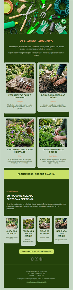 Lush Garden Templates