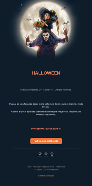 Halloween Celebration Templates