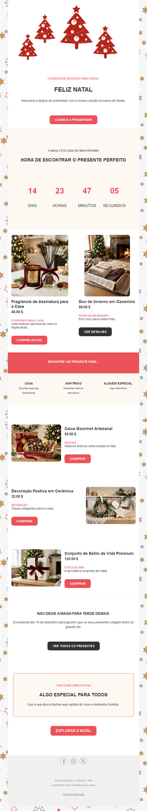 Holiday Email Templates