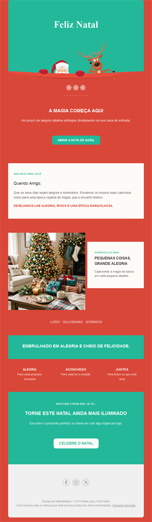 Season's Greetings Email