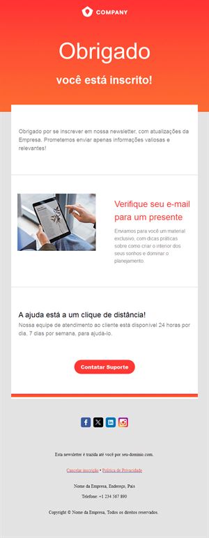 Thank You Email Templates