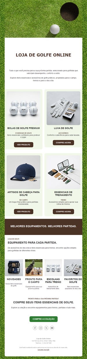 Tee Time Email Alerts