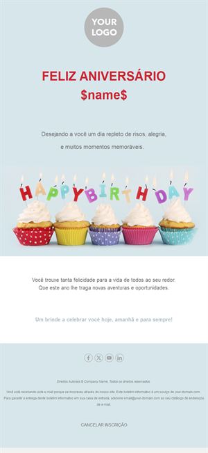 Birthday Email Templates