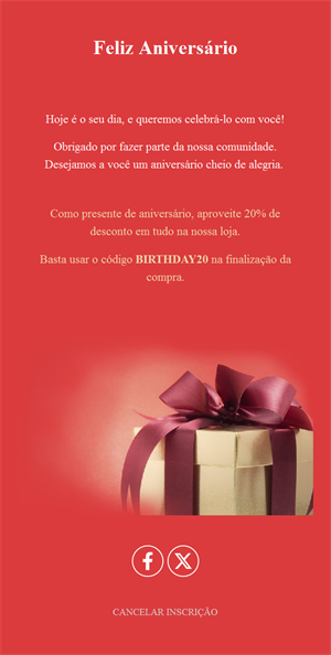 Birthday Wishes Email Templates