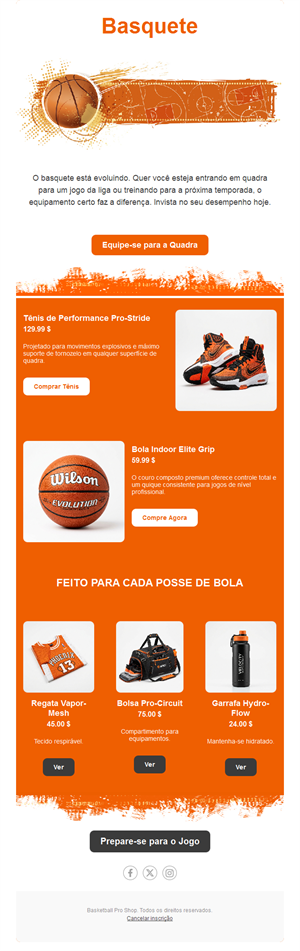 Hoops Newsletter Emails