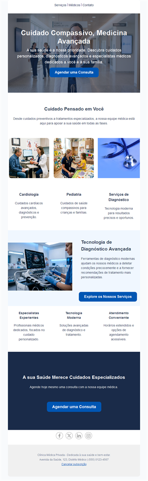 Clinic Announcement Emails