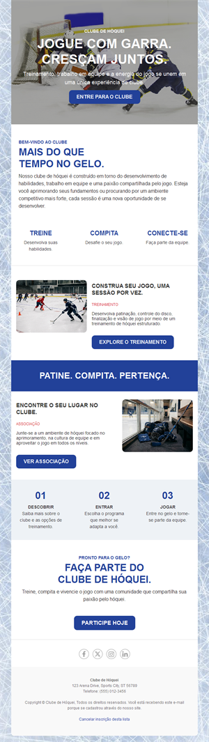 Ice Rink Email News
