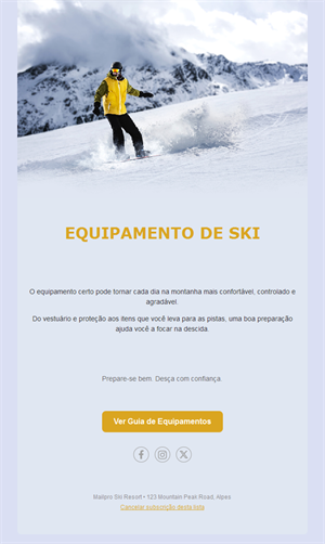 Snowboard Event Template