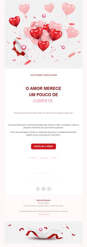 Valentine's Day Email Templates