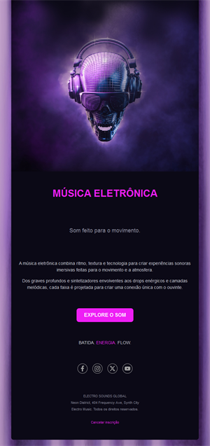 Vibrant Music Templates