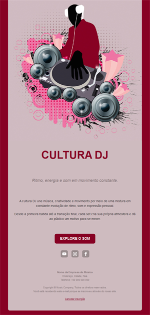 Artist Newsletter Designs